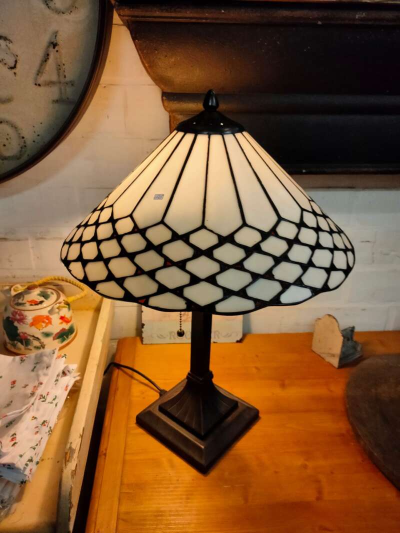 Tiffany geïnspireerde lamp